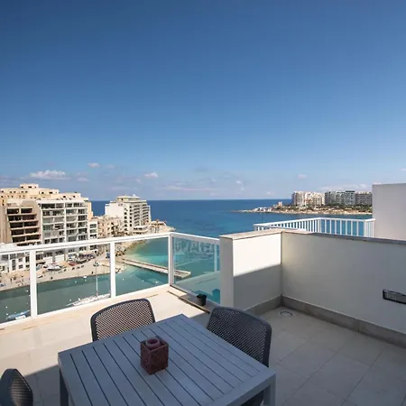 Giuliani Seafront Penthouse 15 شقة سانت جوليان